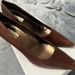 Women’s Brown Steve Madden high heels size 10